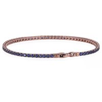 Pulsera Rosso Amante Hombre Rossoamante925/00 in Plata Spinello UBRT203BM